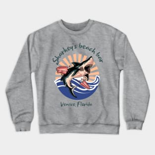 Sharkeys beach bar Crewneck Sweatshirt